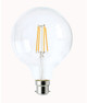 2700K B22 LED Filament Globe 8W 800lm IP20 170mm Clear Dimmable 2700K B22 LED Filament Globe 8W 800lm IP20 170mm Clear Dimmable